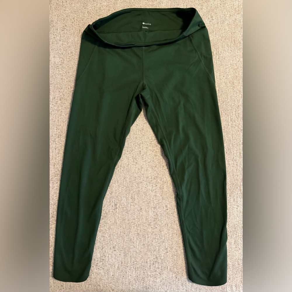 Z by Zella green Athletic Leggings Sz L